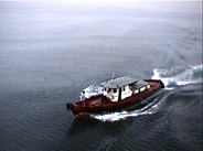 Pilot ready to come onboard at Cagayan De Oro Port.