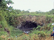 Different view of the cave.