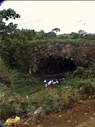 Different view of the cave.