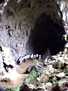 Different view of the cave.