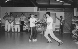 Henry Jayme and Teofilo Velez demonstration in 1987