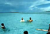 John and Popoy off Mactan.