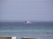 Ferryboat  from mainland Cebu to Bantayan Island.