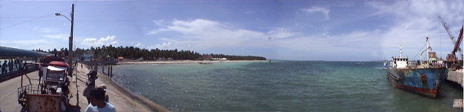 Santa Fe pier, Bantayan Island, Northwest Cebu.