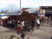 Moving house, Bogo port, top of Cebu island