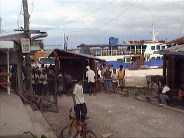 Moving house, Bogo port, top of Cebu island