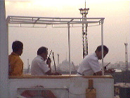 About to dock at Cebu Port.